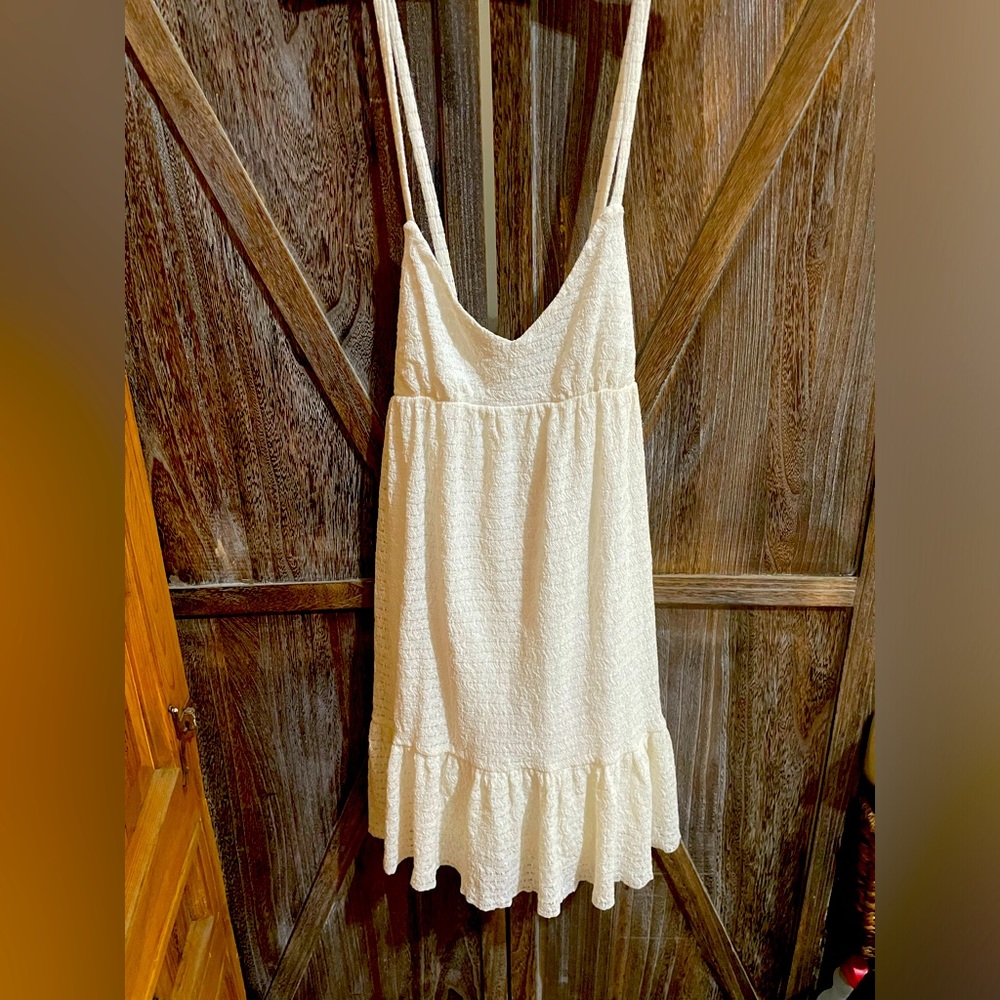 Topshop Summer Beach Sleeveless Lined Sun Dress Sz 12 Retail $128 NWT!